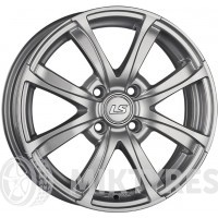 LS Wheels LS313 7x17 4x100 ET 45 Dia 60.1 (Silver)